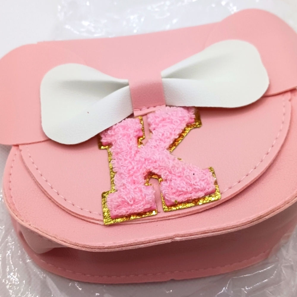 Pink Kids Bag with White Bow